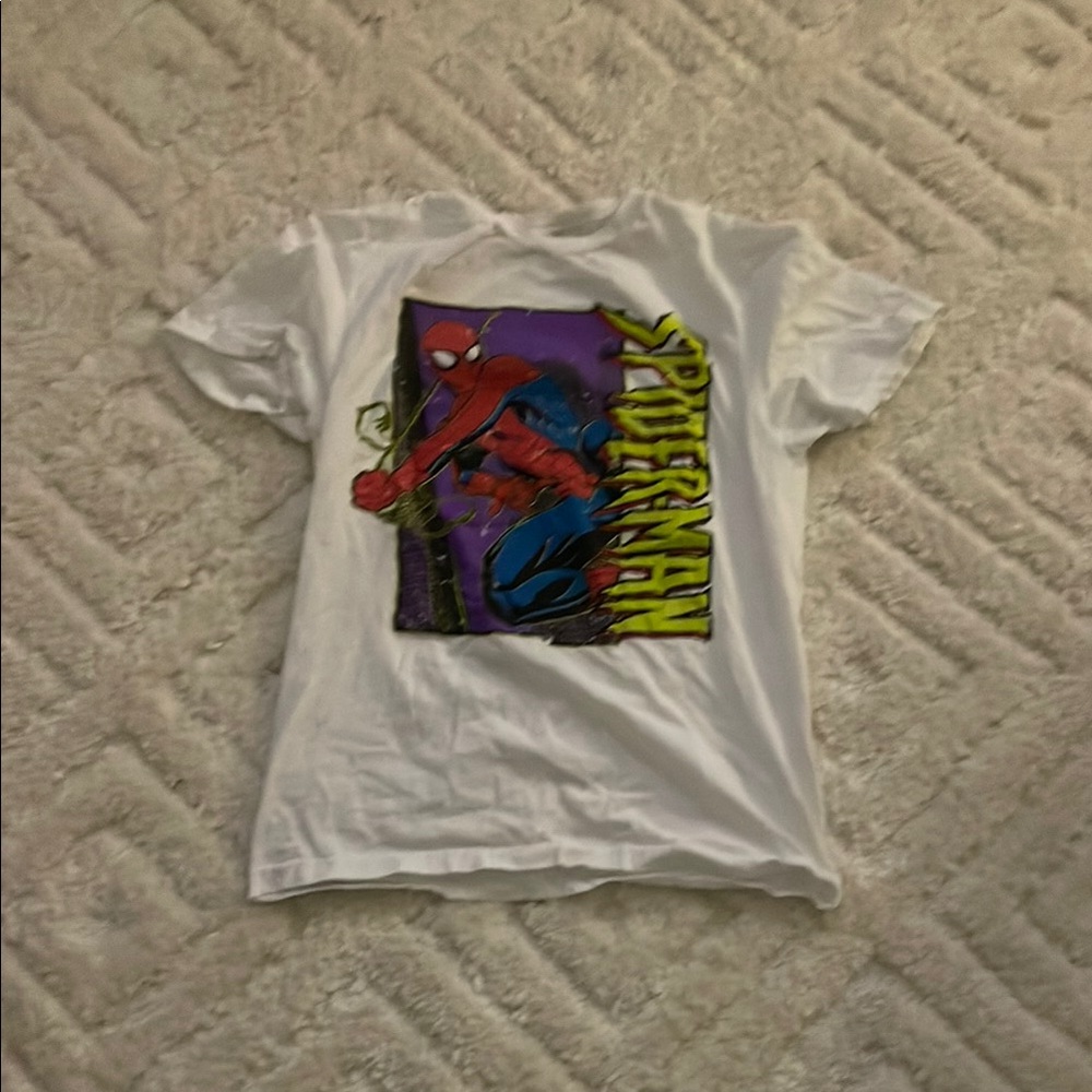 Target White Short Sleeve Tee with Graphic Print